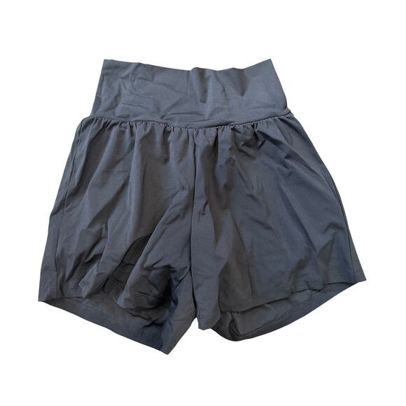 Halara Super High Waisted Pilates Yoga Active Shorts 5'' Longer Length Black L - Picture 7 of 9